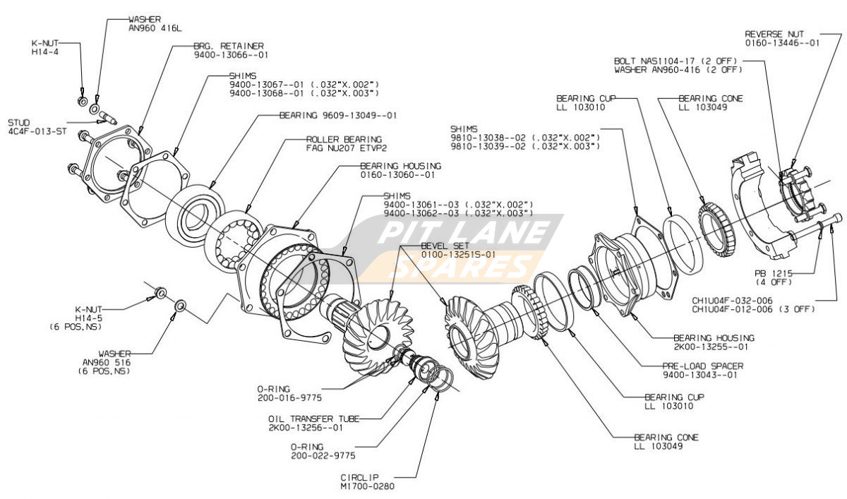 BEVEL GEAR ASSEMBLY